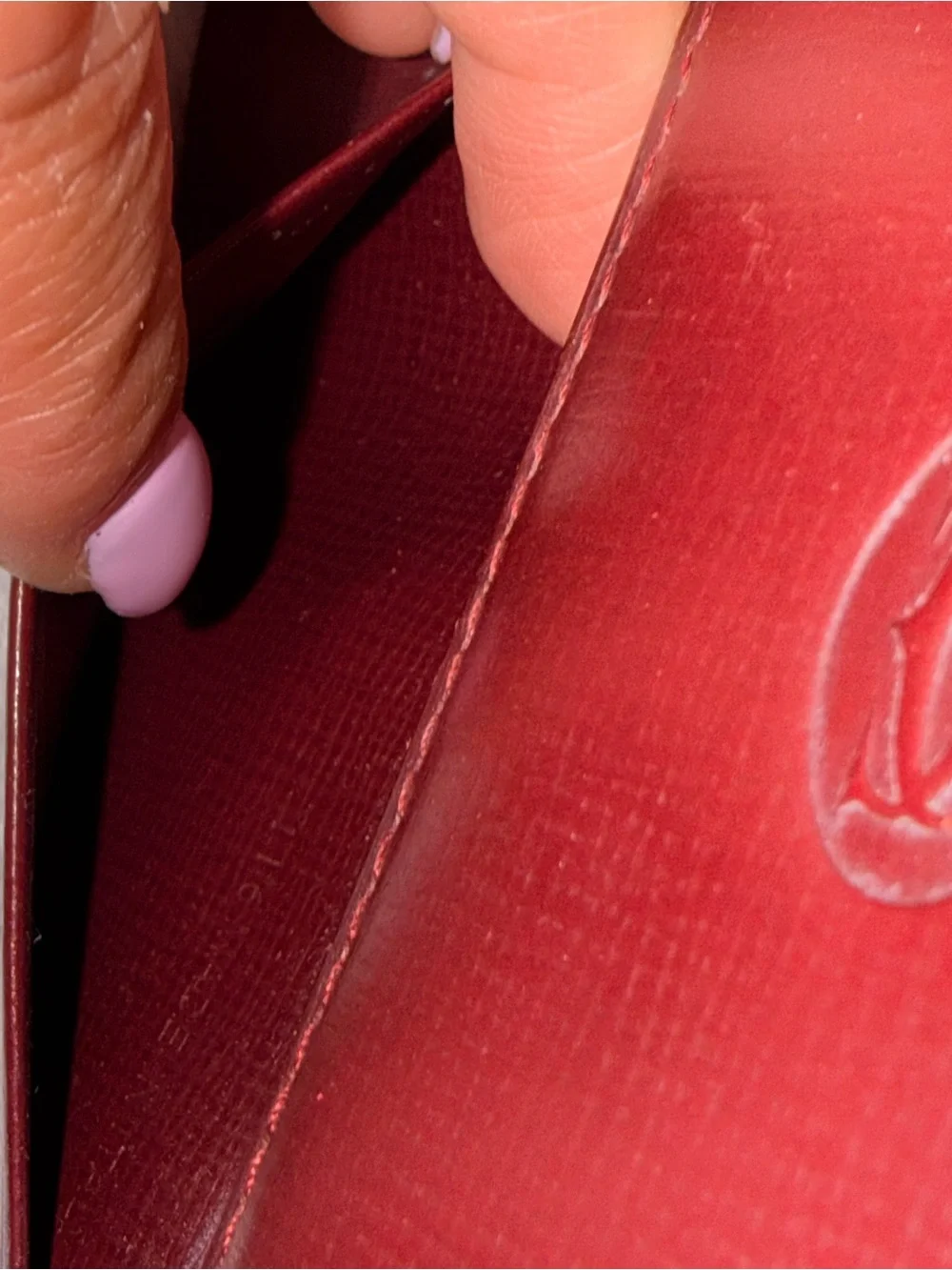 Cartier Must de Cartier 6-key Ring Burgundy